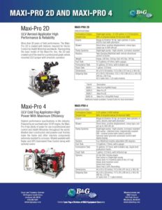 Maxi-Pro 4D Sales Sheet