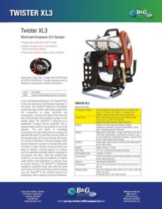 Twister XL3 Sales Sheet