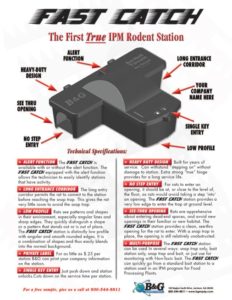 Fast Catch Rodent Station Sales Sheet
