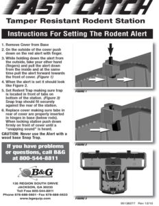 Fast Catch Rodent Station User Manual